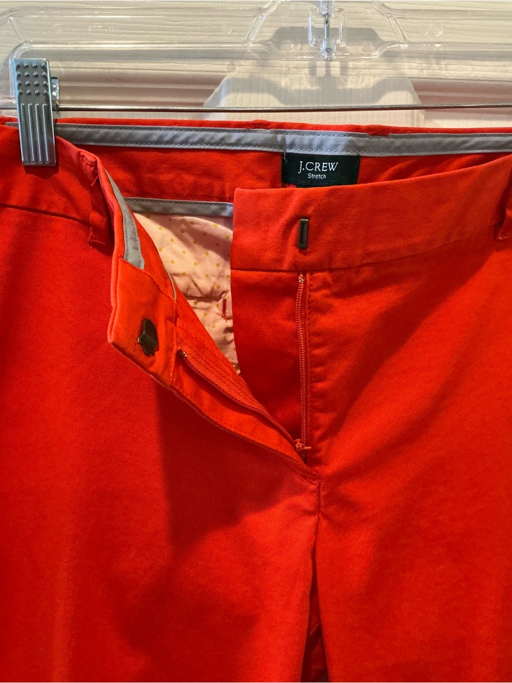 J.Crew Autumn Pop Low Rise Stretch Cropped Casual Everyday Pant Womans Size 6 - Picture 9 of 12